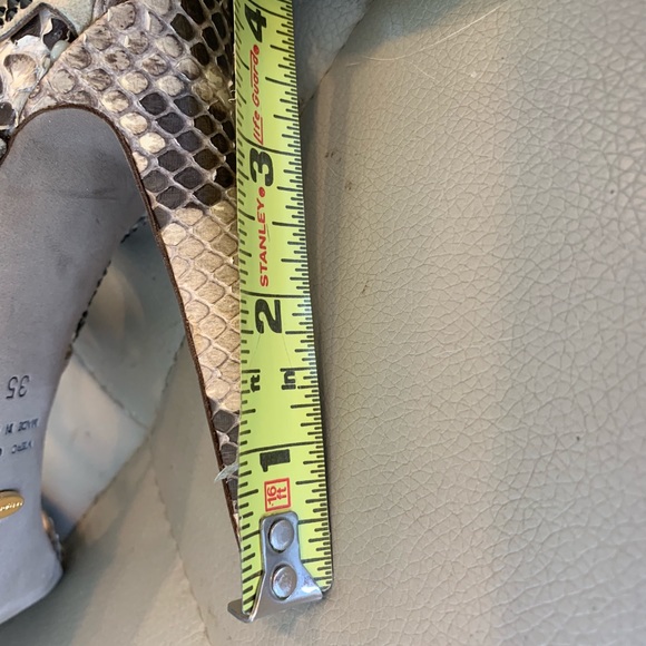 Sergio Rossi Snakeskin Heels - Picture 8 of 8